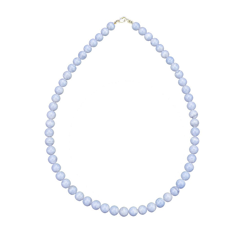 Collana di Calcedonio – Pietre sferiche