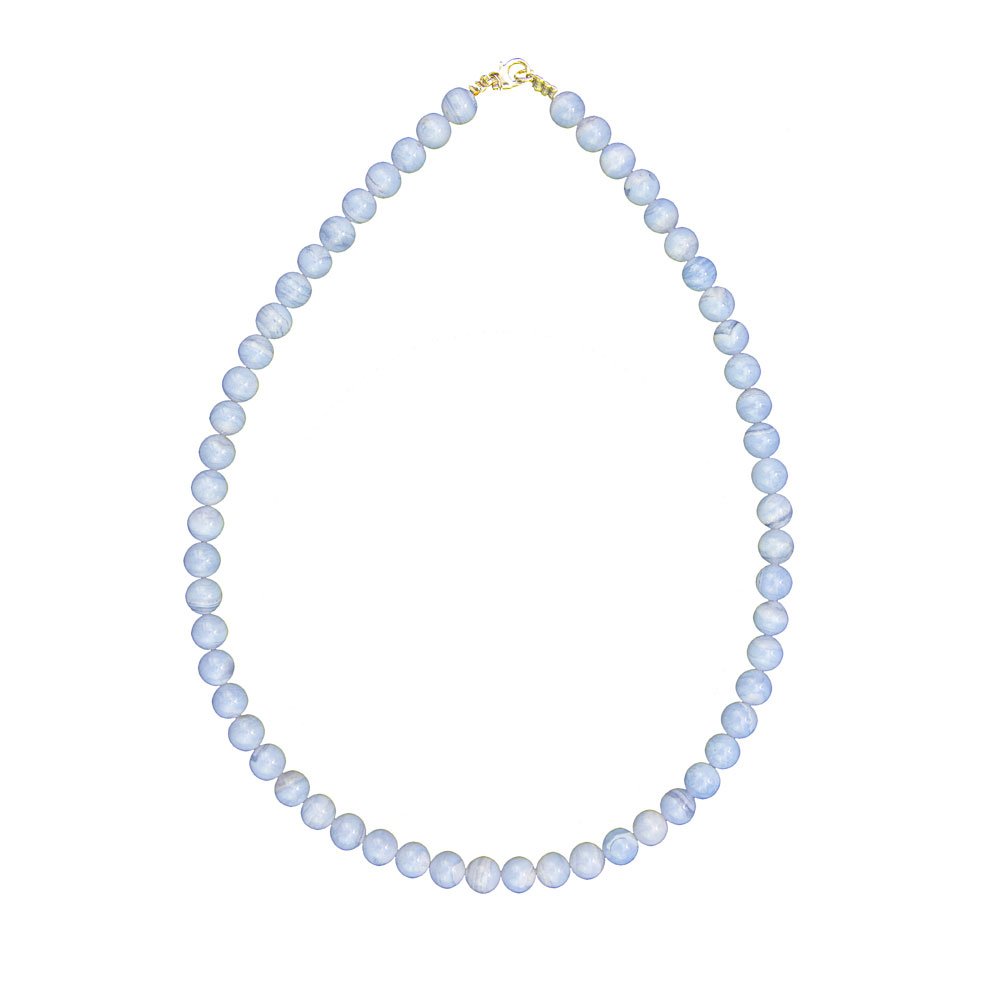 Collana di Calcedonio – Pietre sferiche