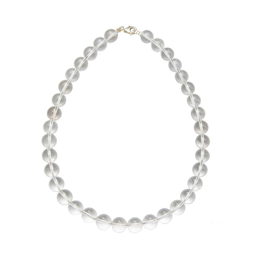 Collana in Cristallo di Rocca – Pietre sferiche