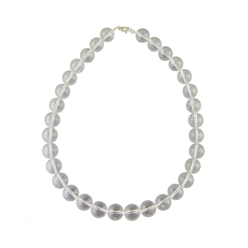 Collana in Cristallo di Rocca – Pietre sferiche