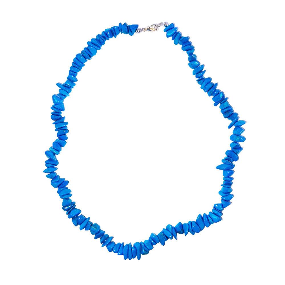 Collana di Howlite Blu - Barocca