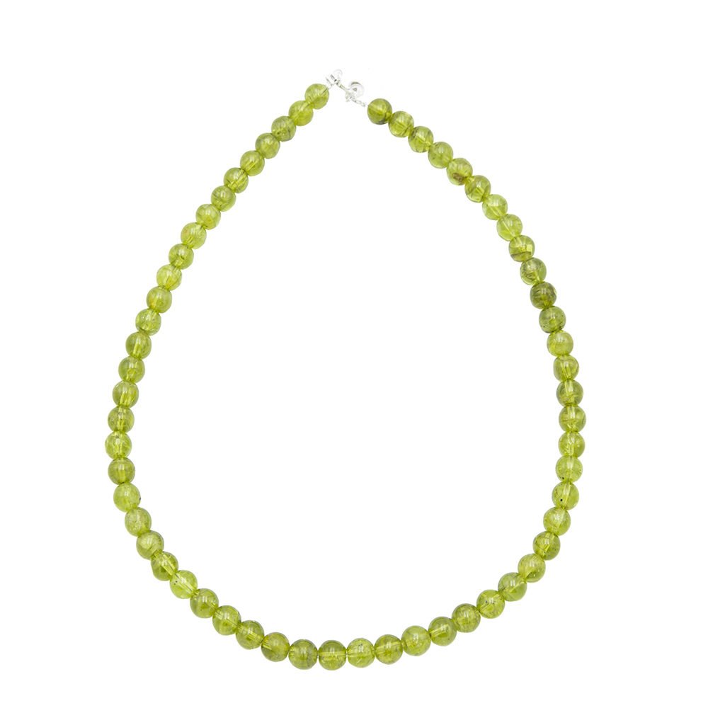 Collana di Peridoto – Pietre sferiche