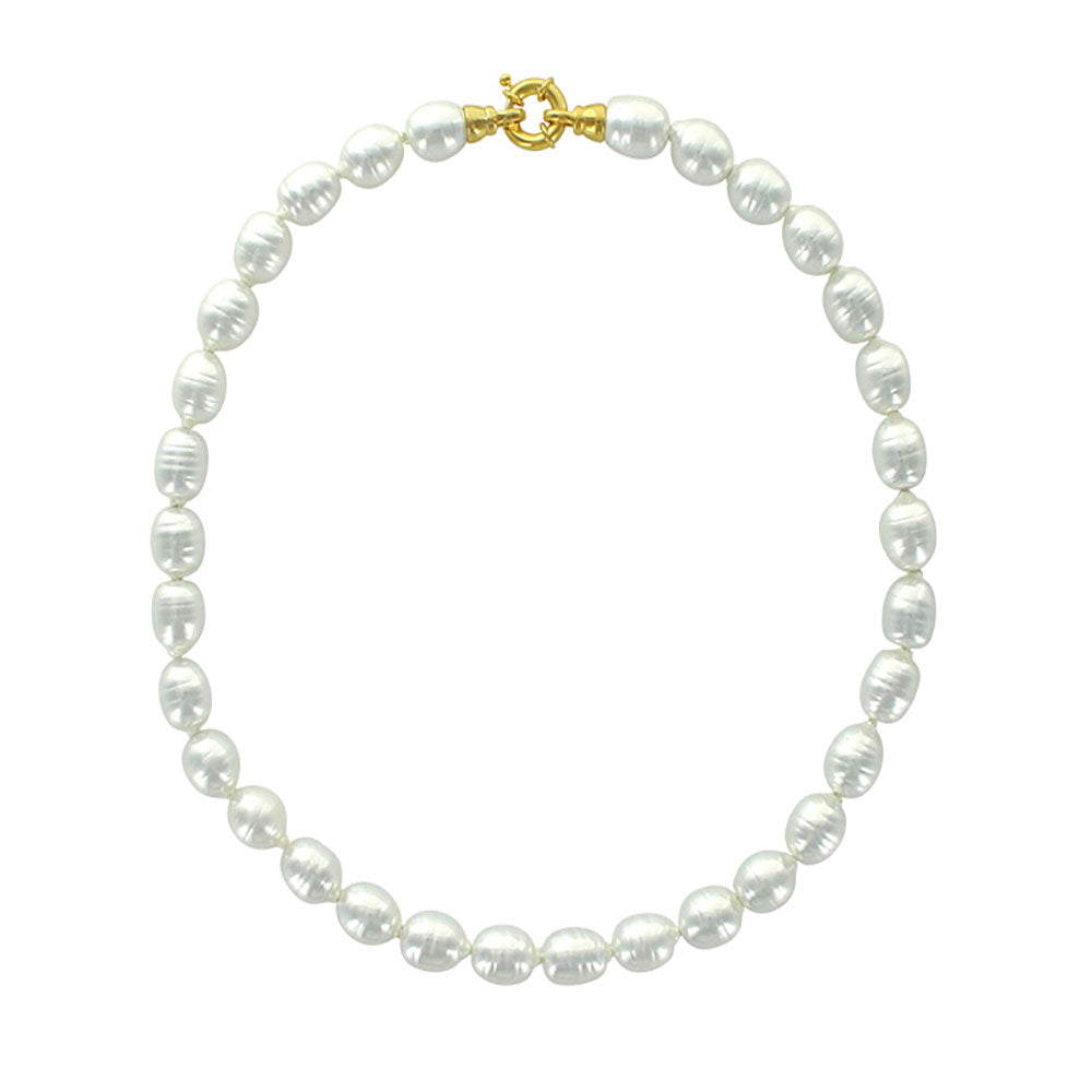 Collana di Perle bianche di Maiorca – Barocca