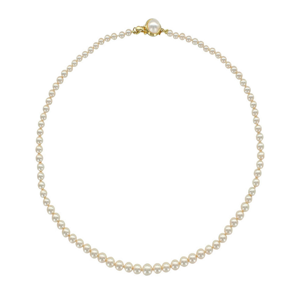 Collana di Perle bianche di Maiorca – Barocca