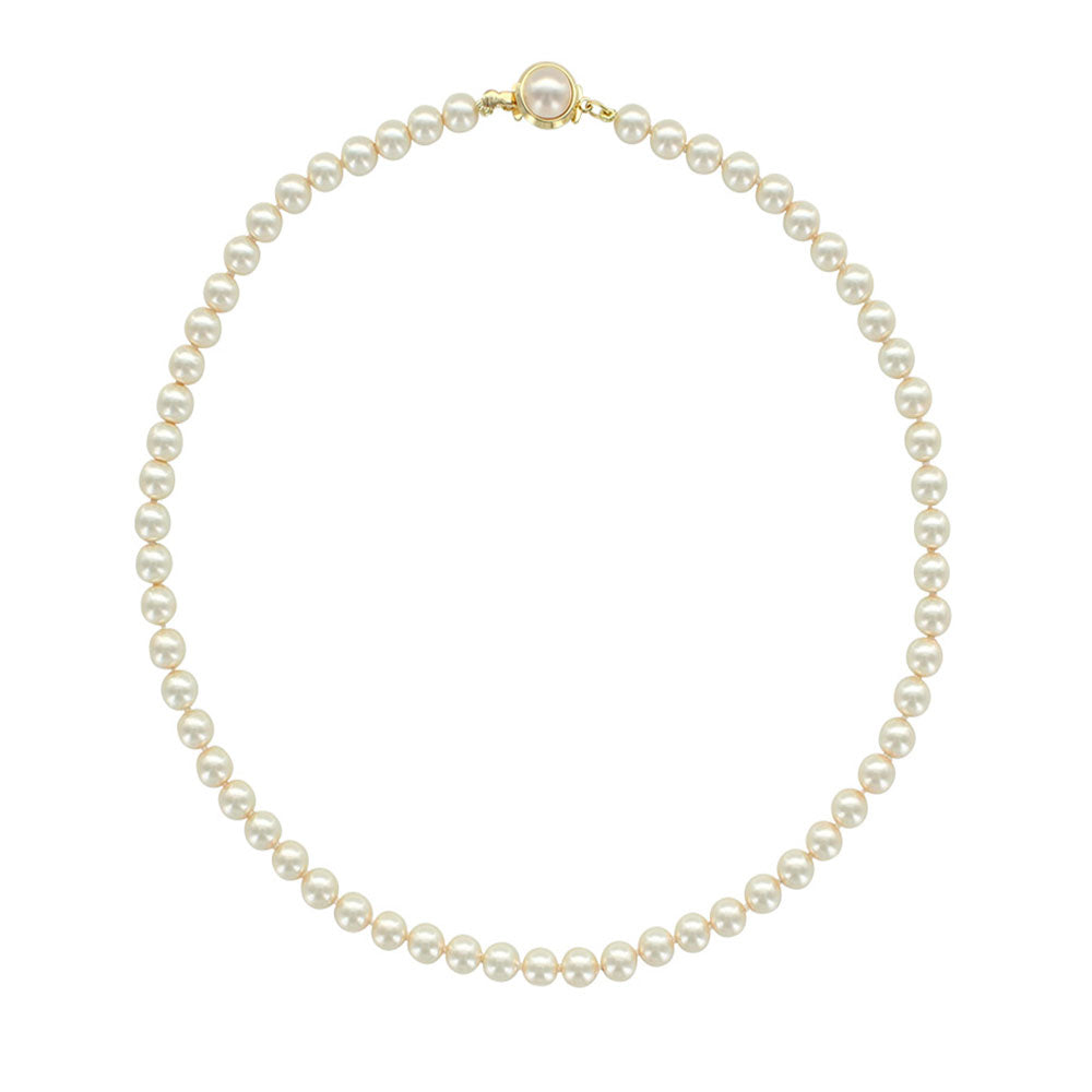 Collana di Perle bianche di Maiorca – Barocca
