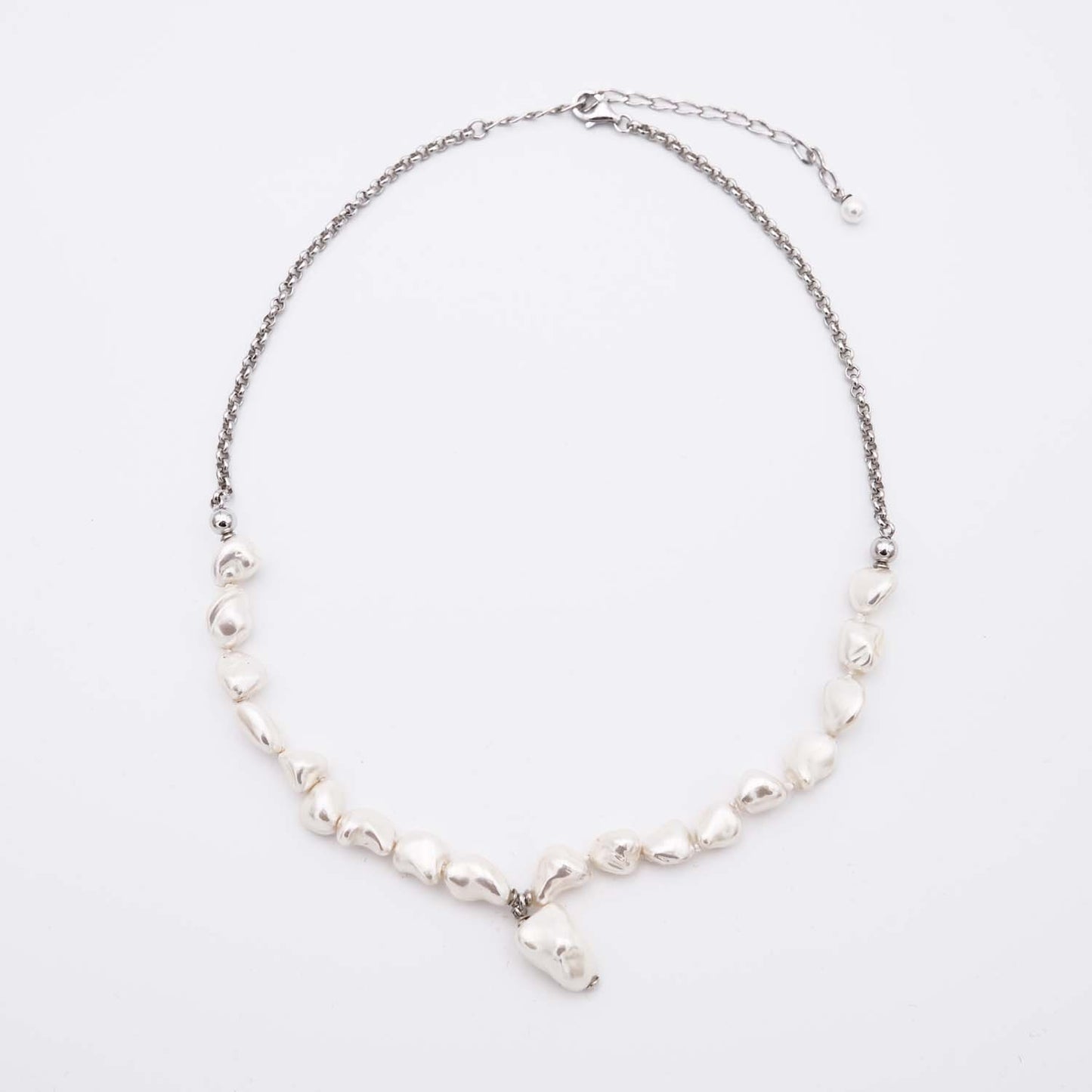 Collana di Perle di Maiorca – Barocca – Lunga. da 42 a 50 cm
