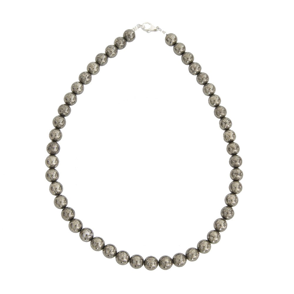 Collana in Pirite di Ferro – Pietre sferiche