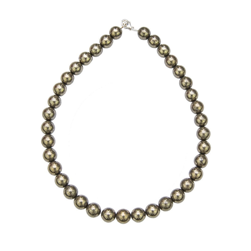Collana in Pirite di Ferro – Pietre sferiche