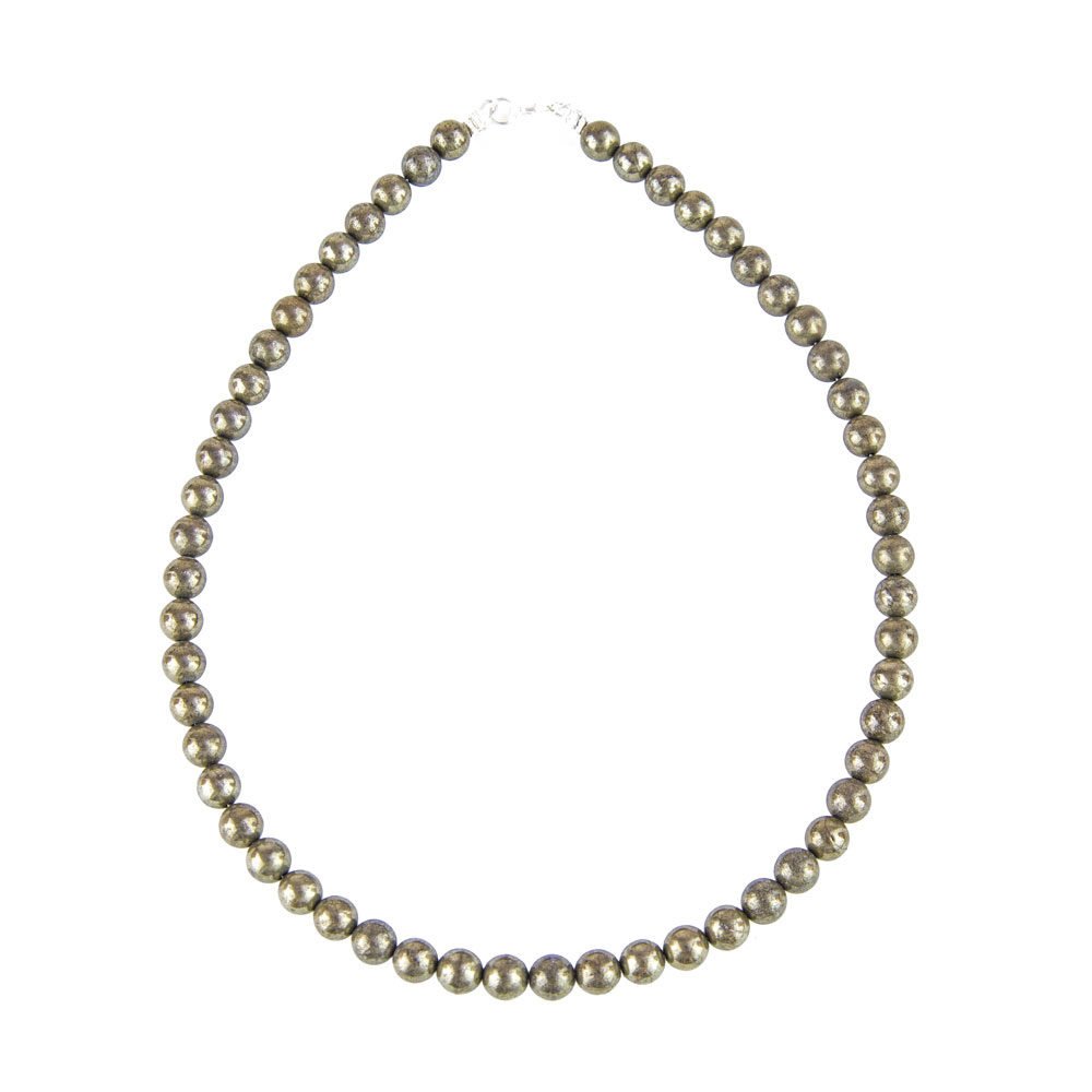 Collana in Pirite di Ferro – Pietre sferiche