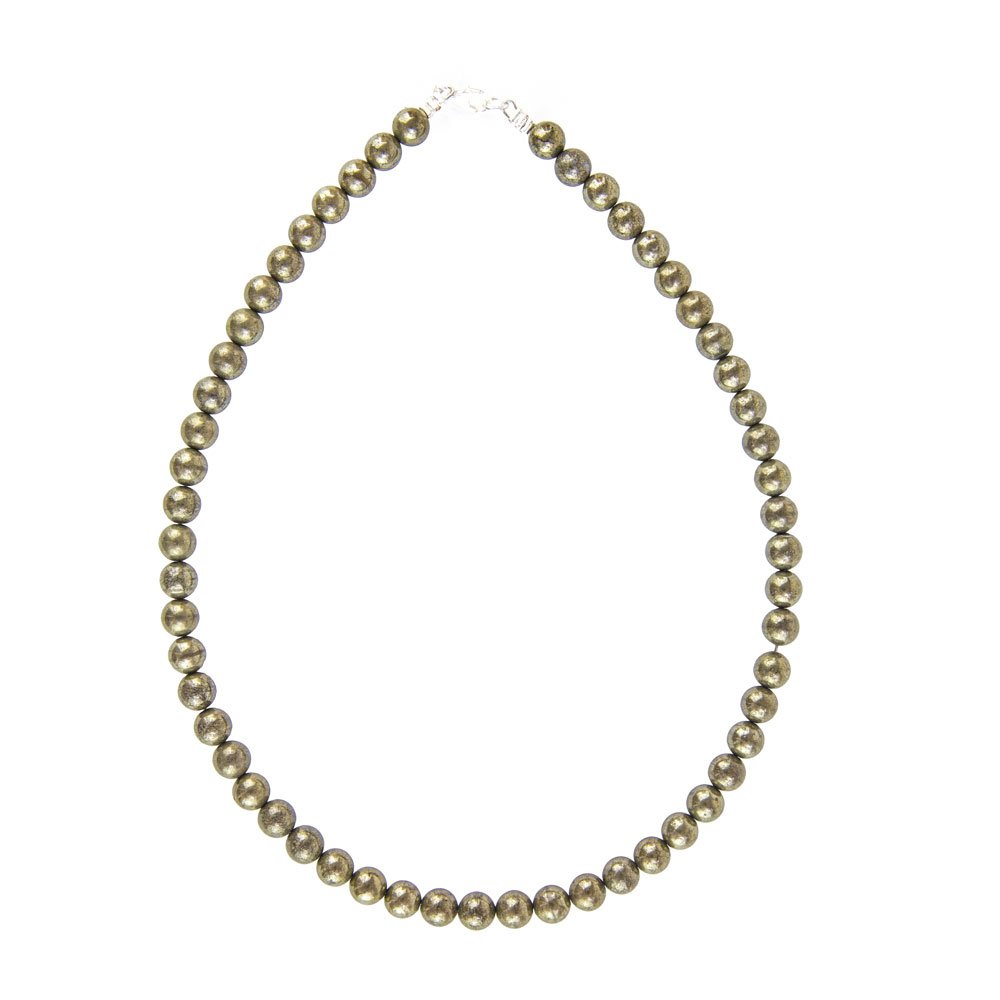 Collana in Pirite di Ferro – Pietre sferiche
