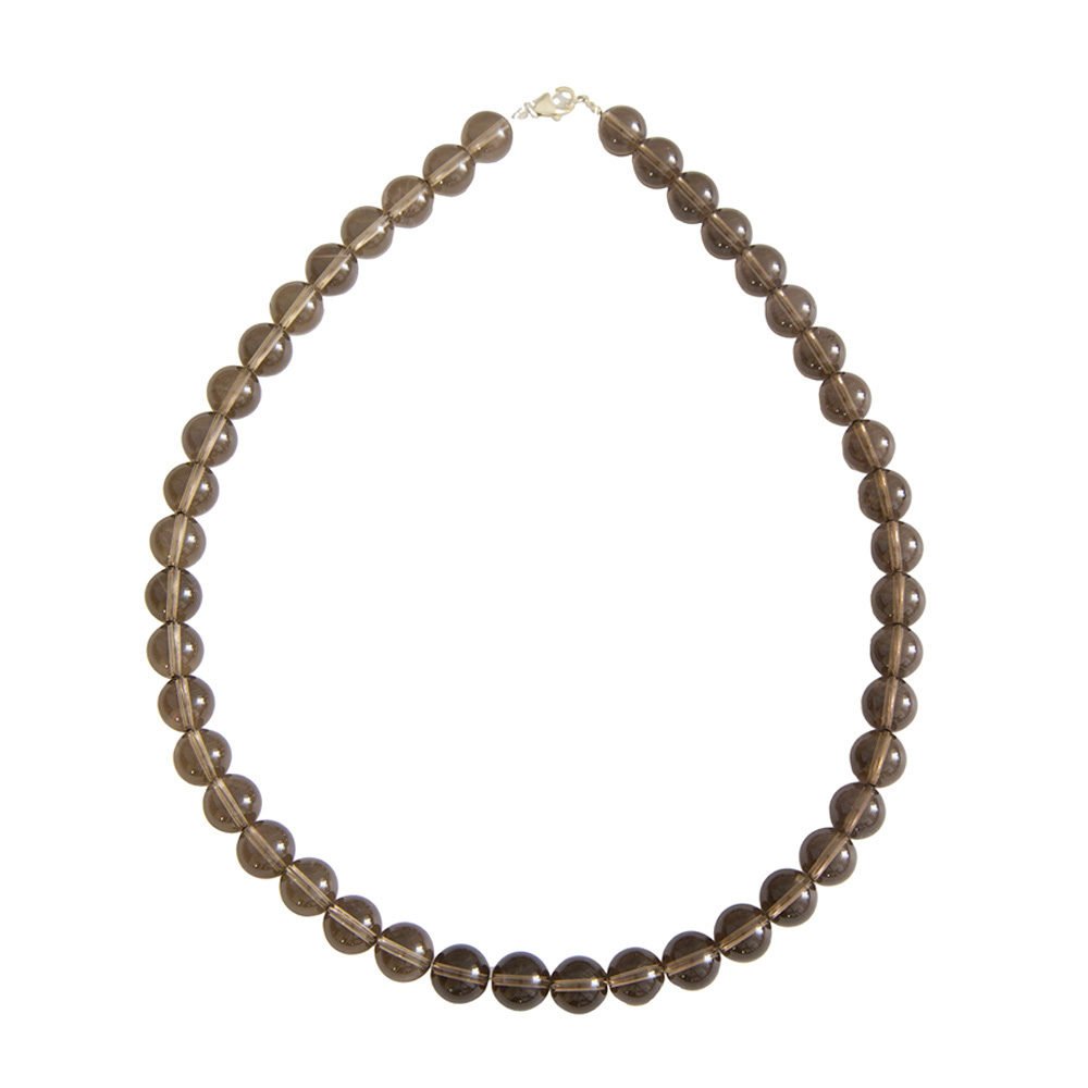 Collana in Quarzo Fumé – Pietre sferiche