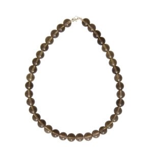 Collana in Quarzo Fumé – Pietre sferiche