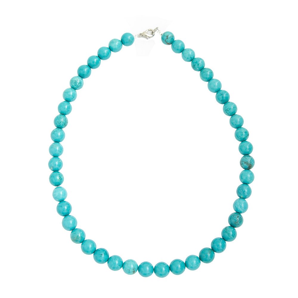 Collana con Turchese Stabilizzato – Pietre sferiche
