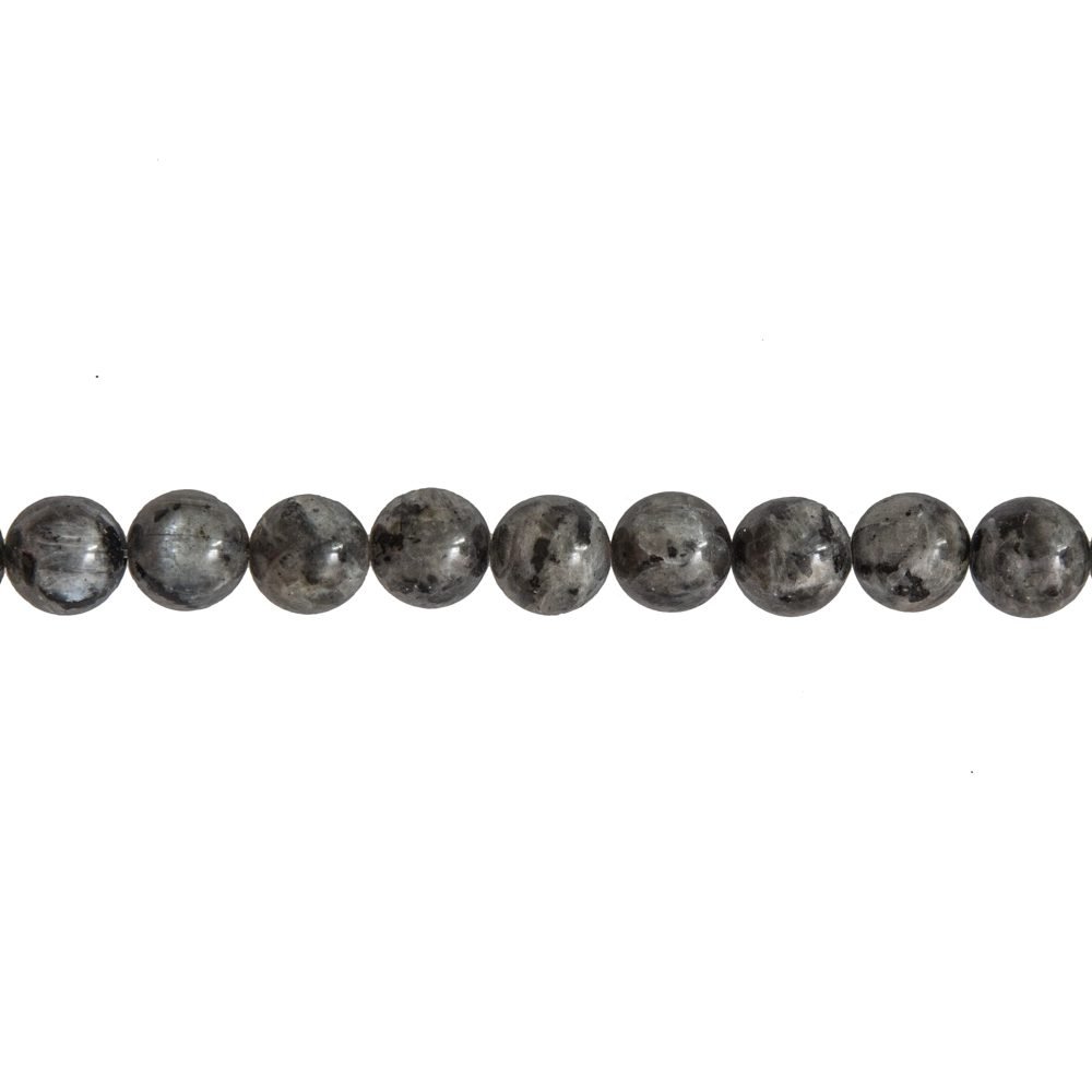 Filo di labradorite con inclusioni – pietre sferiche da 6 mm