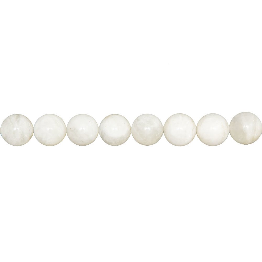 Filo di pietra di luna: pietre sferiche da 6 mm