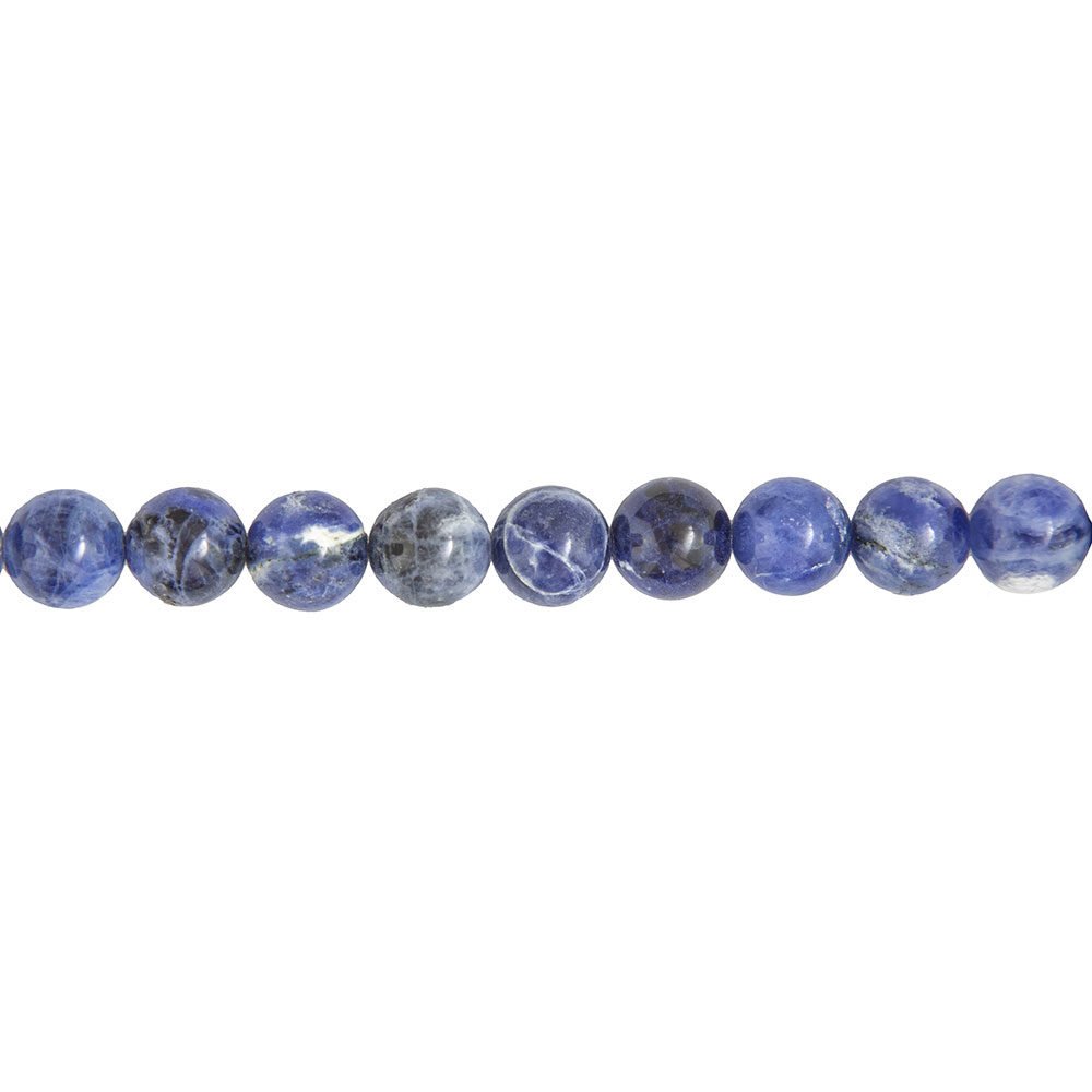 Filo di Sodalite – Pietre sferiche da 6 mm