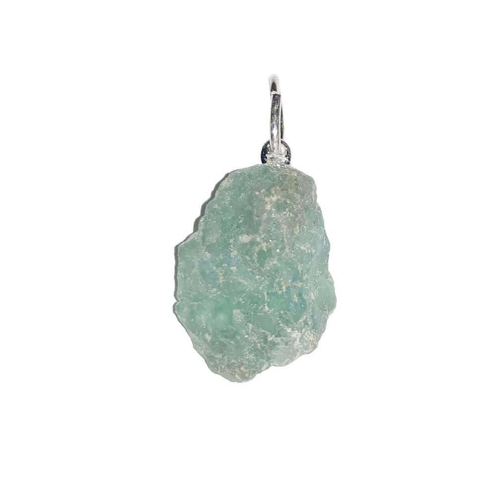 Ciondolo in Apatite Blu – Pietra grezza