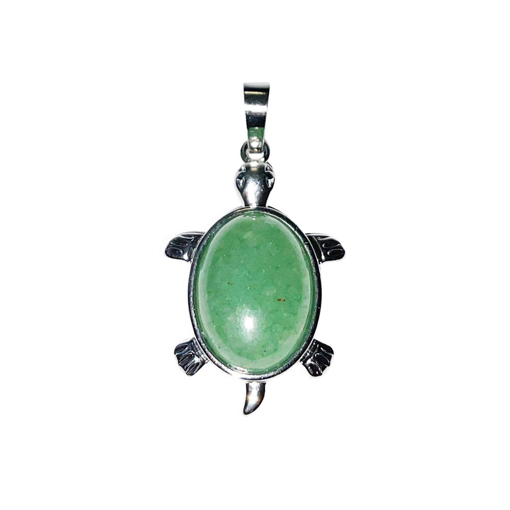Ciondolo Avventurina Verde – Tartaruga