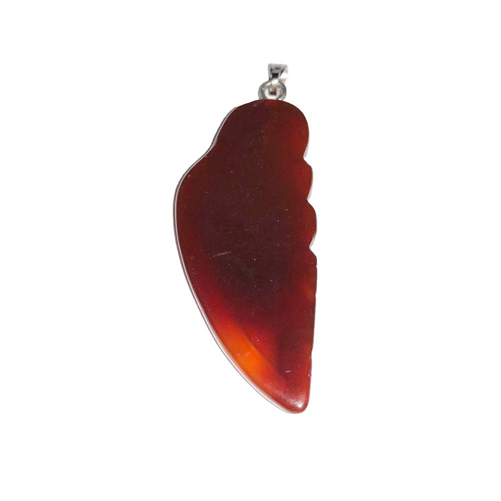 Ciondolo Corniola – Ala d'angelo