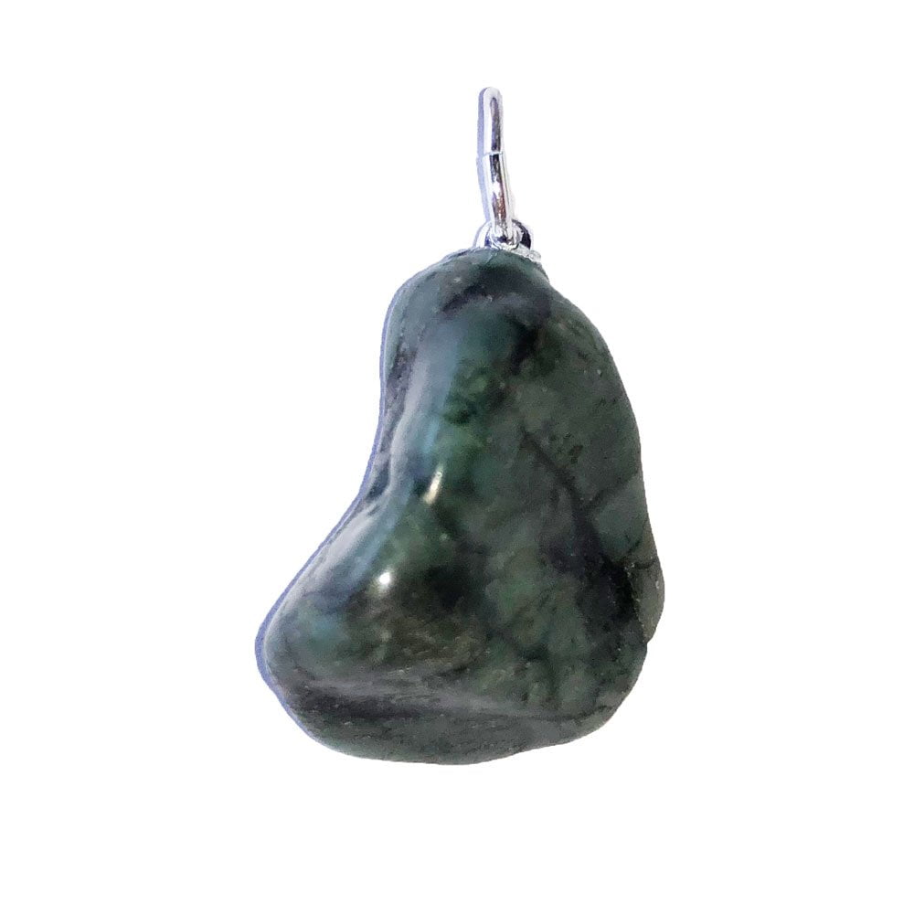 Ciondolo Smeraldo – Pietra burattata