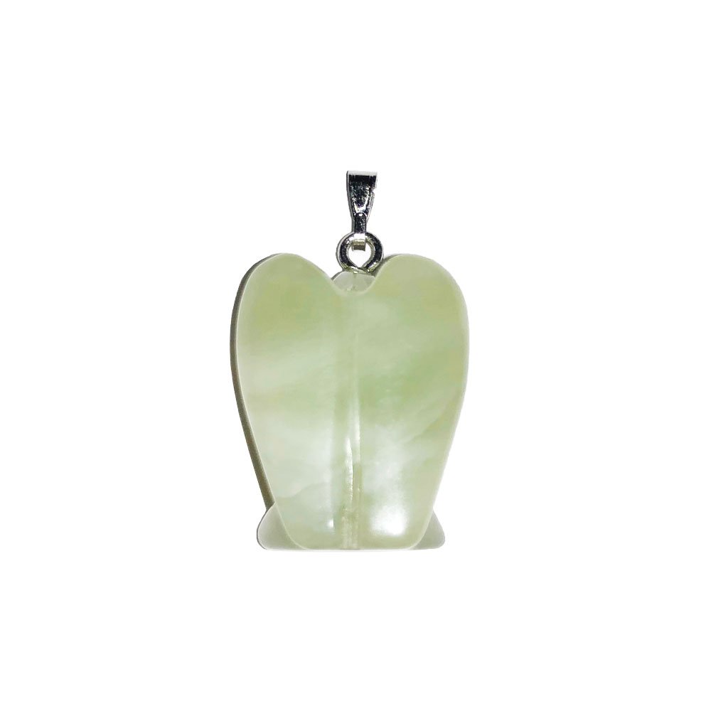 Ciondolo in Giada Verde – Angioletto