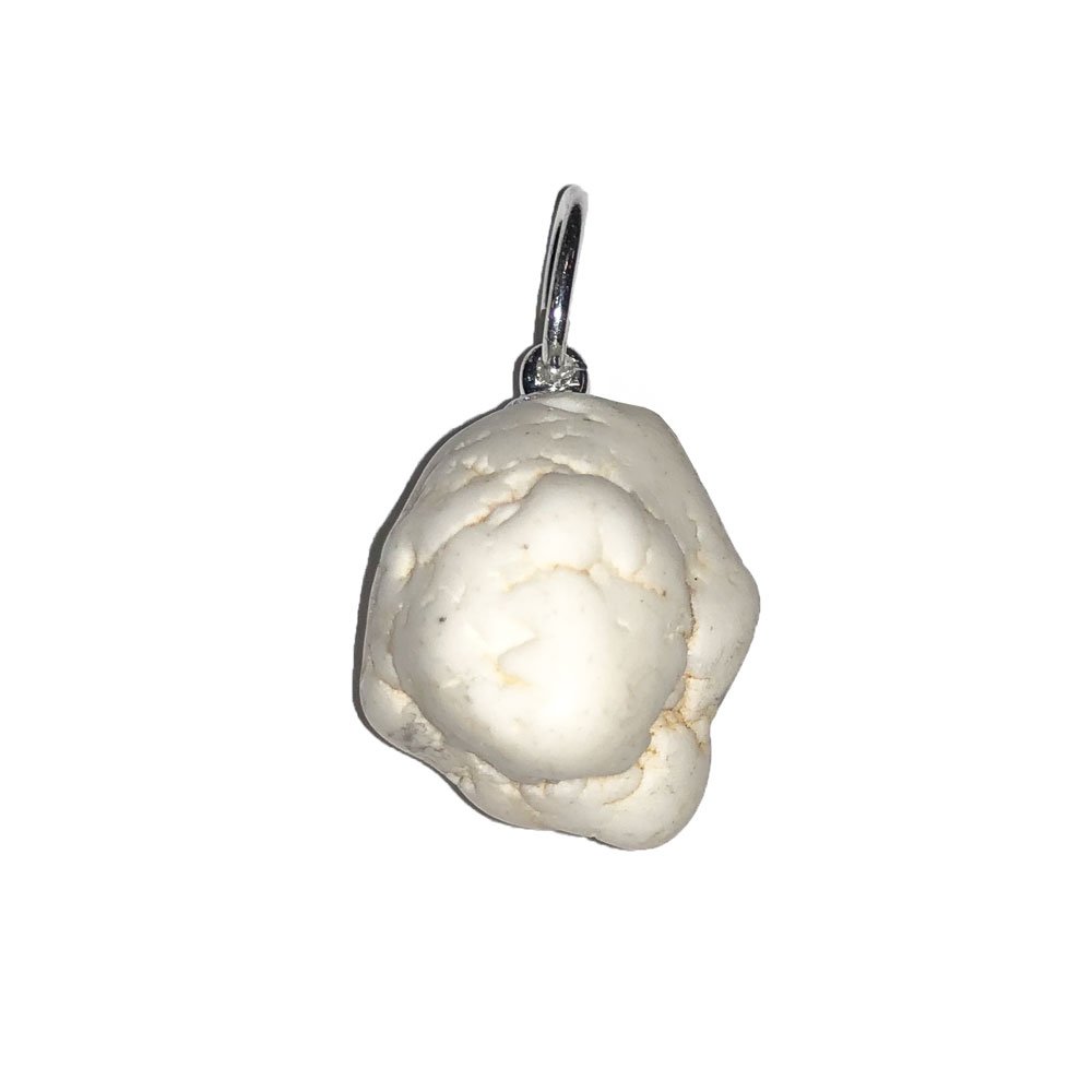 Ciondolo in Magnesite – Pietra grezza