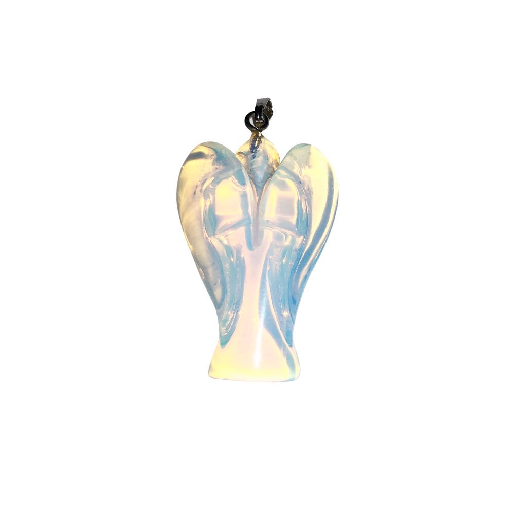 Ciondolo opale sintetico – Angelo