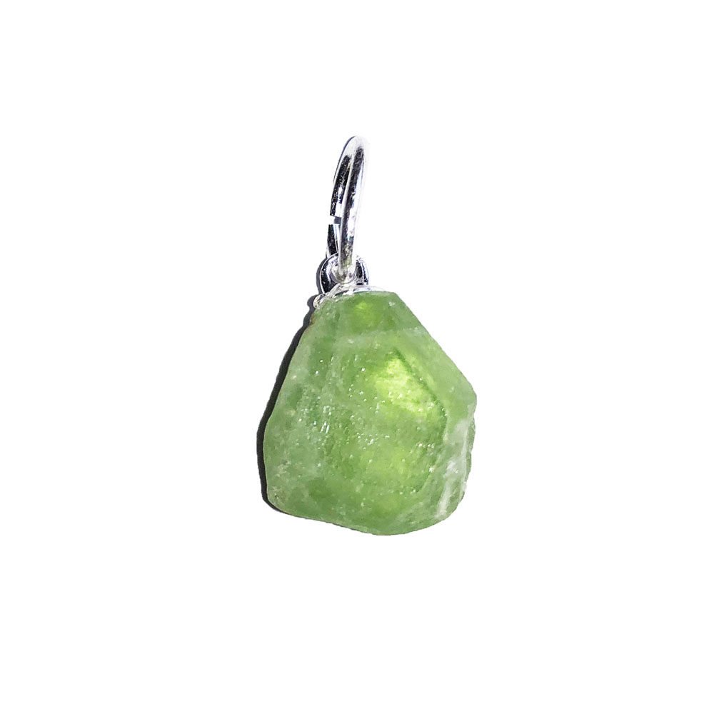 Ciondolo peridoto – Pietra grezza