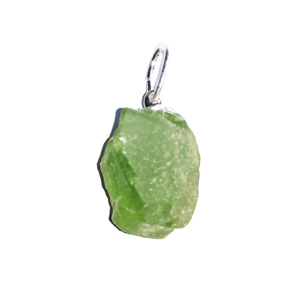 Ciondolo peridoto – Pietra grezza