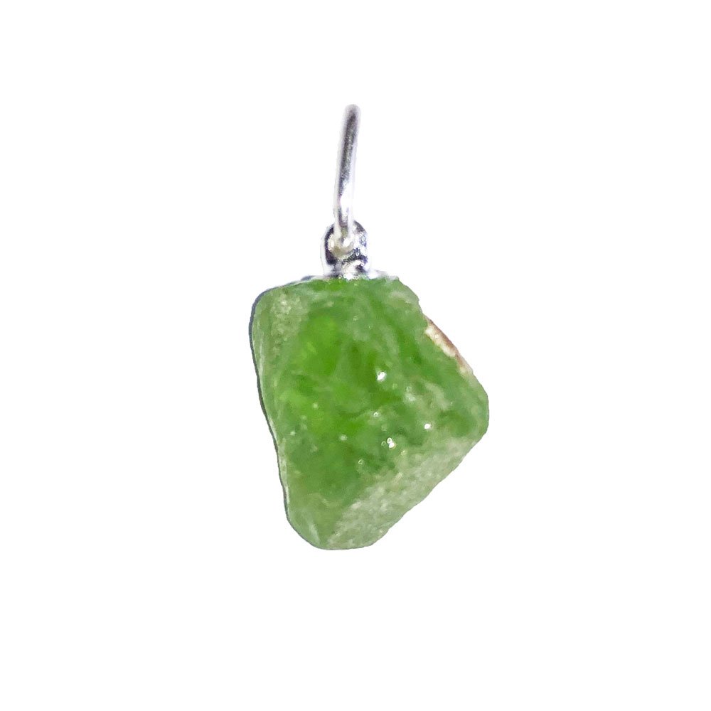 Ciondolo peridoto – Pietra grezza