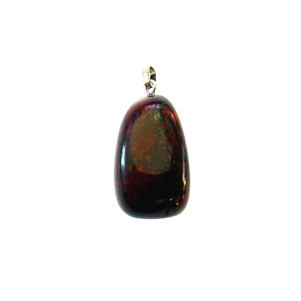Ciondolo Bloodstone – Pietra burattata