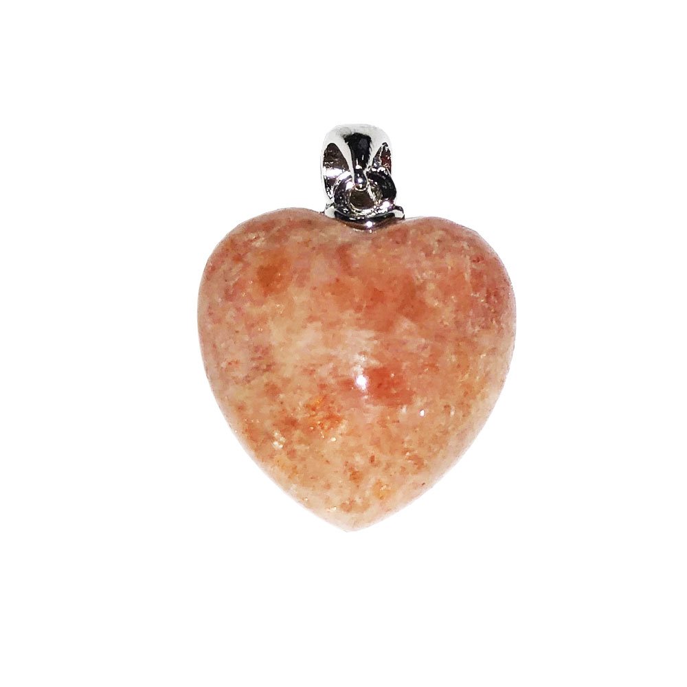 Ciondolo in pietra solare – Cuoricino