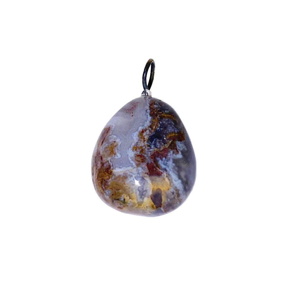 Ciondolo in pietersite – Pietra burattata