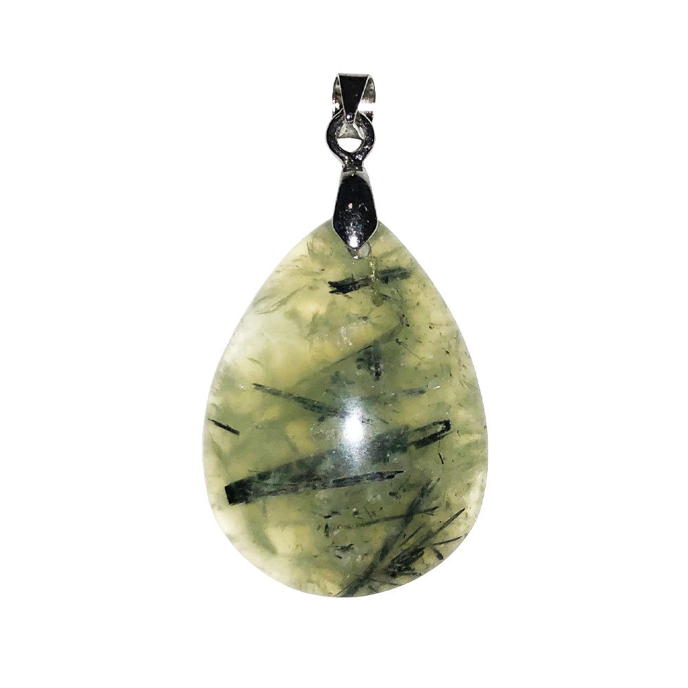 Ciondolo in prehnite – Goccia