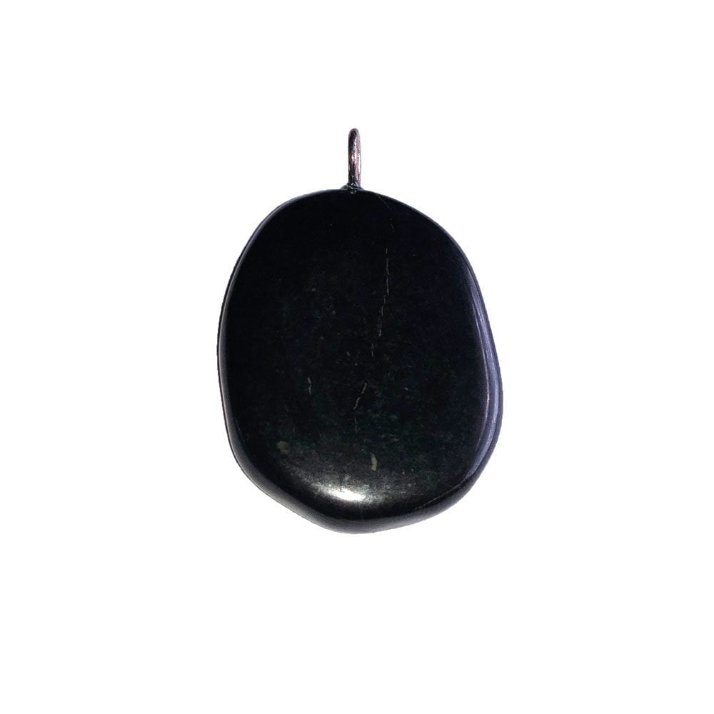 Ciondolo in shungite – Pietra piatta