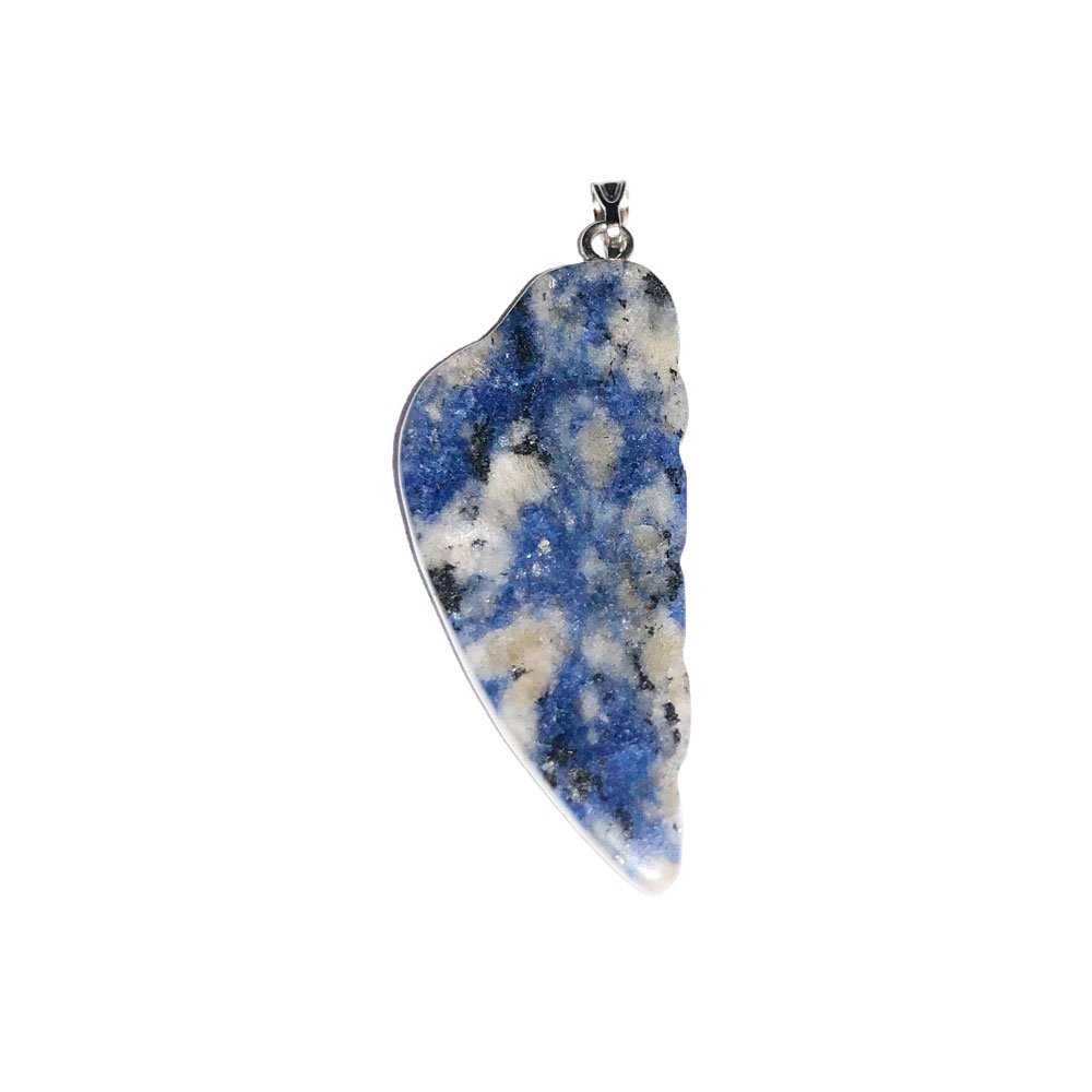 Ciondolo in sodalite – Ala d'angelo