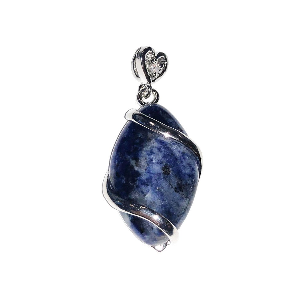 Ciondolo in sodalite – Occhio di cavallo