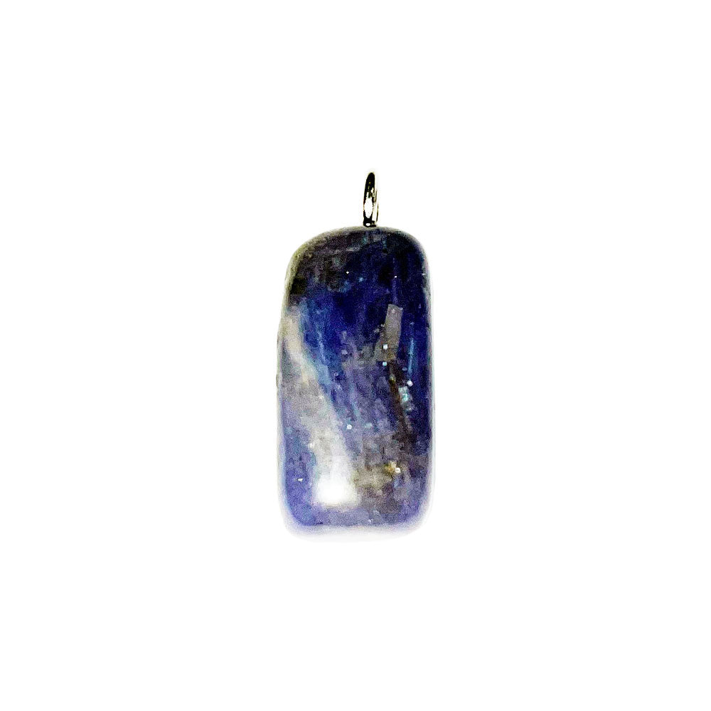 Ciondolo tanzanite – Pietra burattata