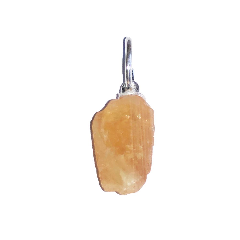 Ciondolo topazio imperiale – Pietra grezza