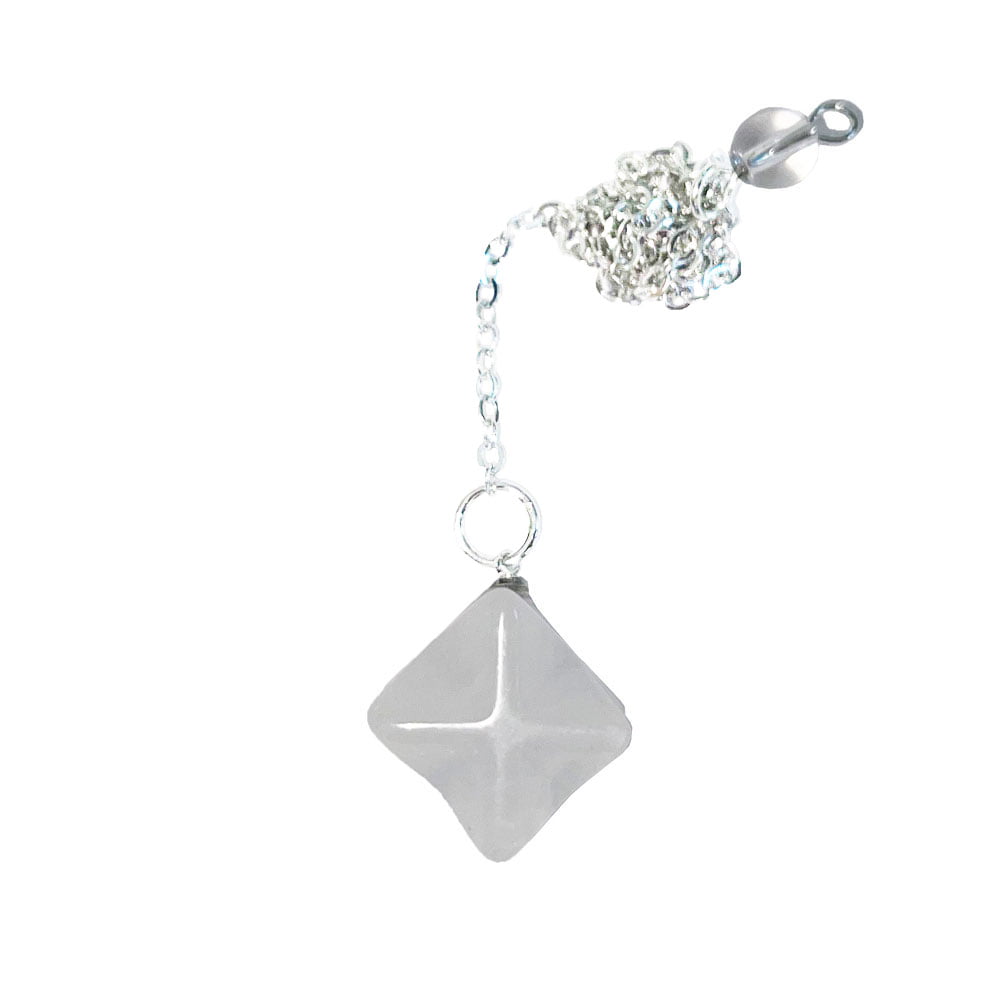 Pendolo in Cristallo di Rocca – Merkaba