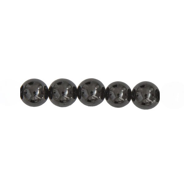 Filo di Tormalina Nera – pietre sferiche da 6 mm