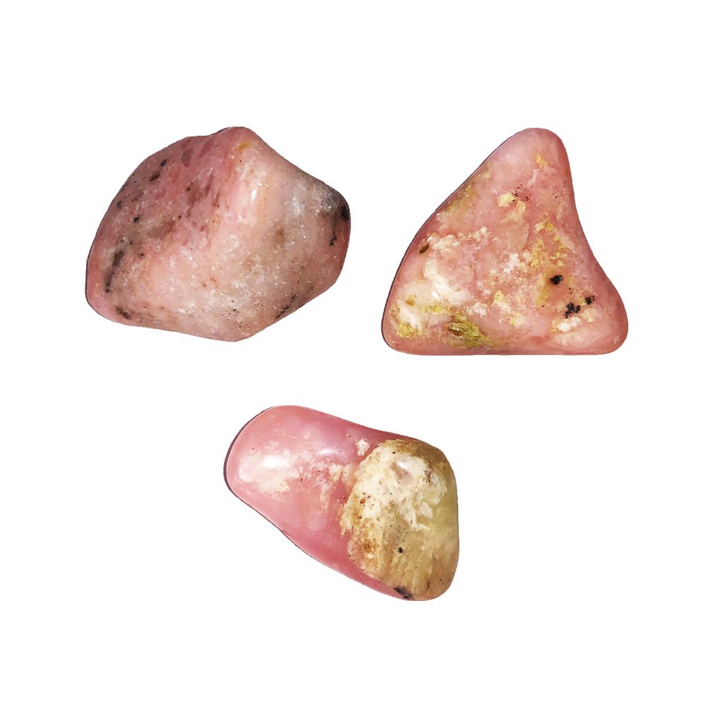 Pietra burattata di opale andino