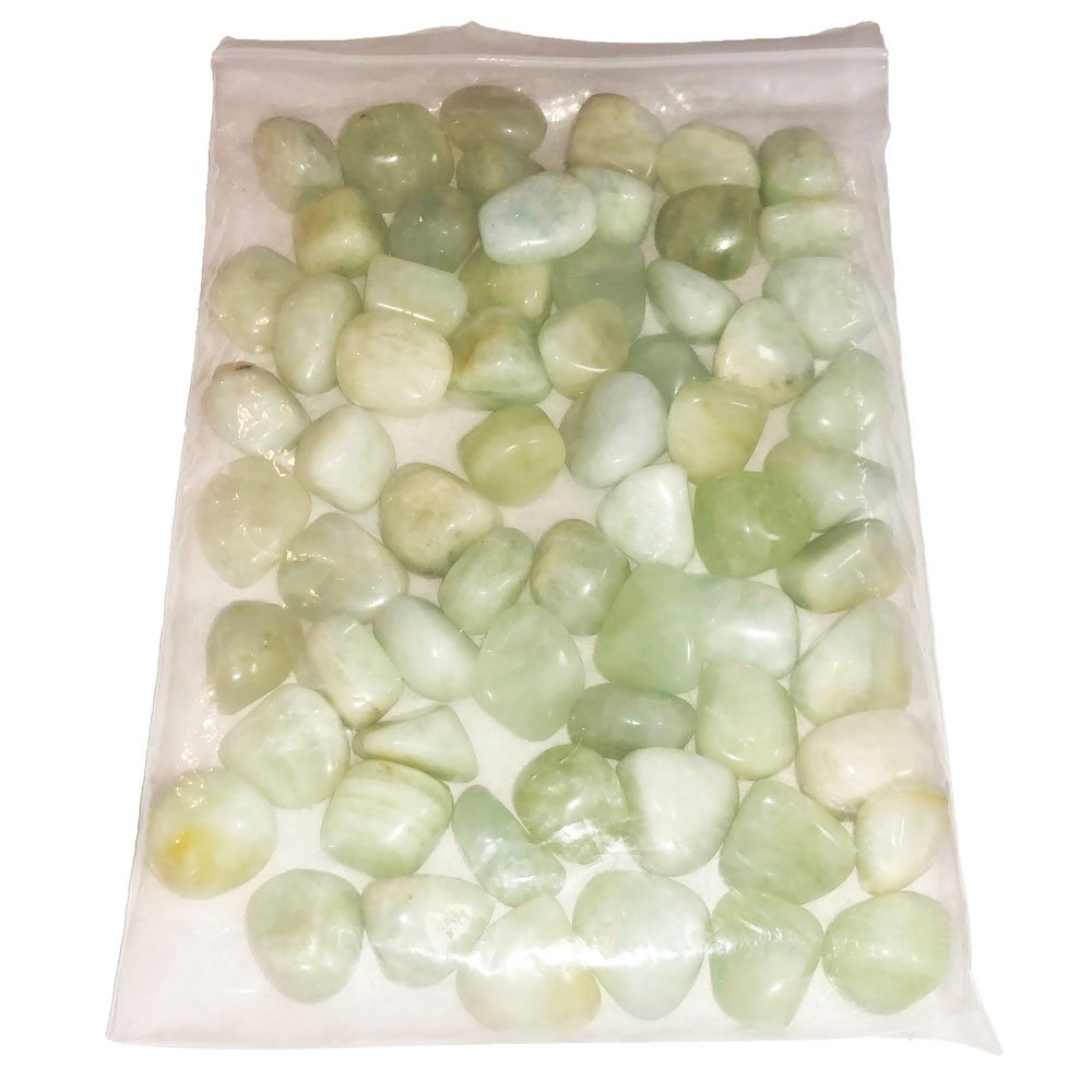 Pietra burattata acquamarina