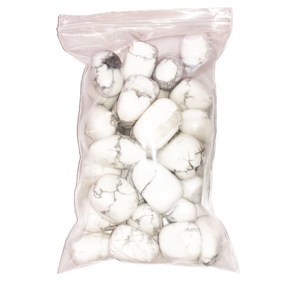 Pietra burattata di howlite