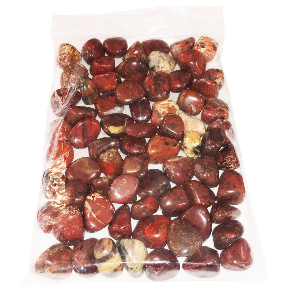 Pietra burattata di diaspro brecciato