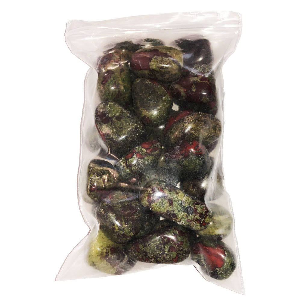 Diaspro Bloodstone burattato