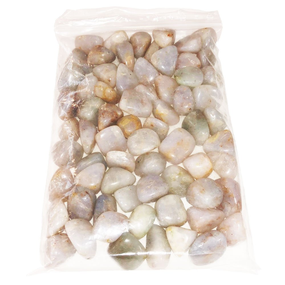 Pietra burattata opale blu