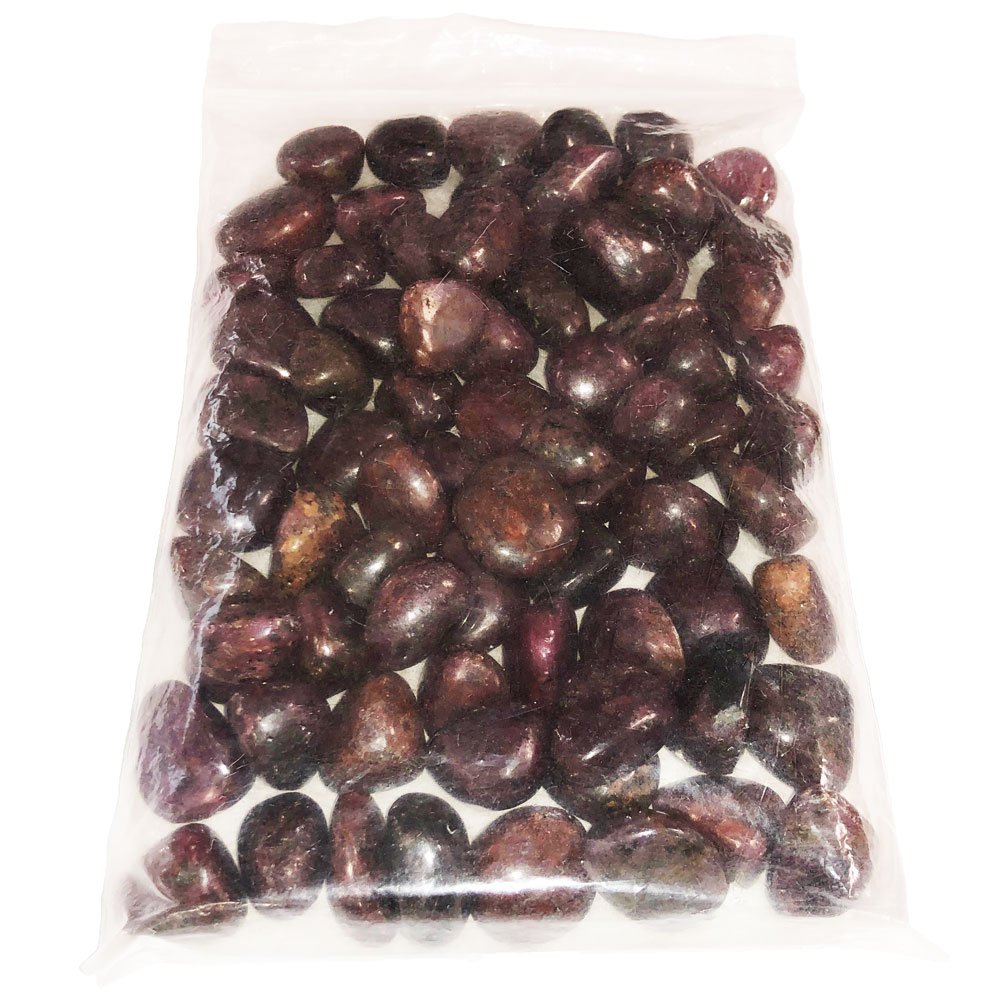 Pietra burattata rubino