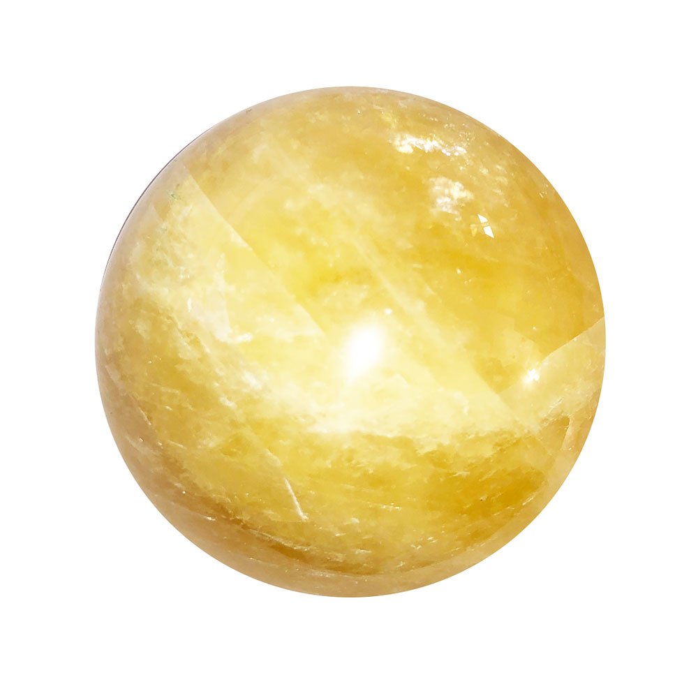 Sfera di Calcite Arancione – Tra 50 e 55 mm