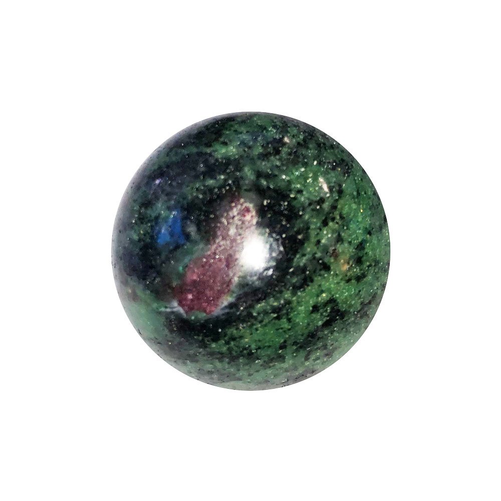Sfera di Zoisite rubino – 40 mm